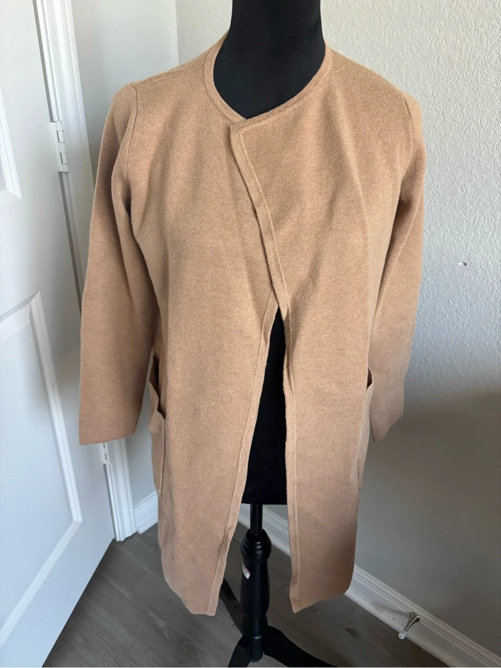 J.Crew Juliette Collarless Sweater-Blazer Size XS